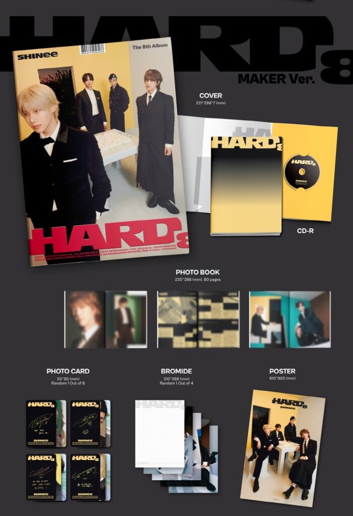 SHINee - HARD Photobook